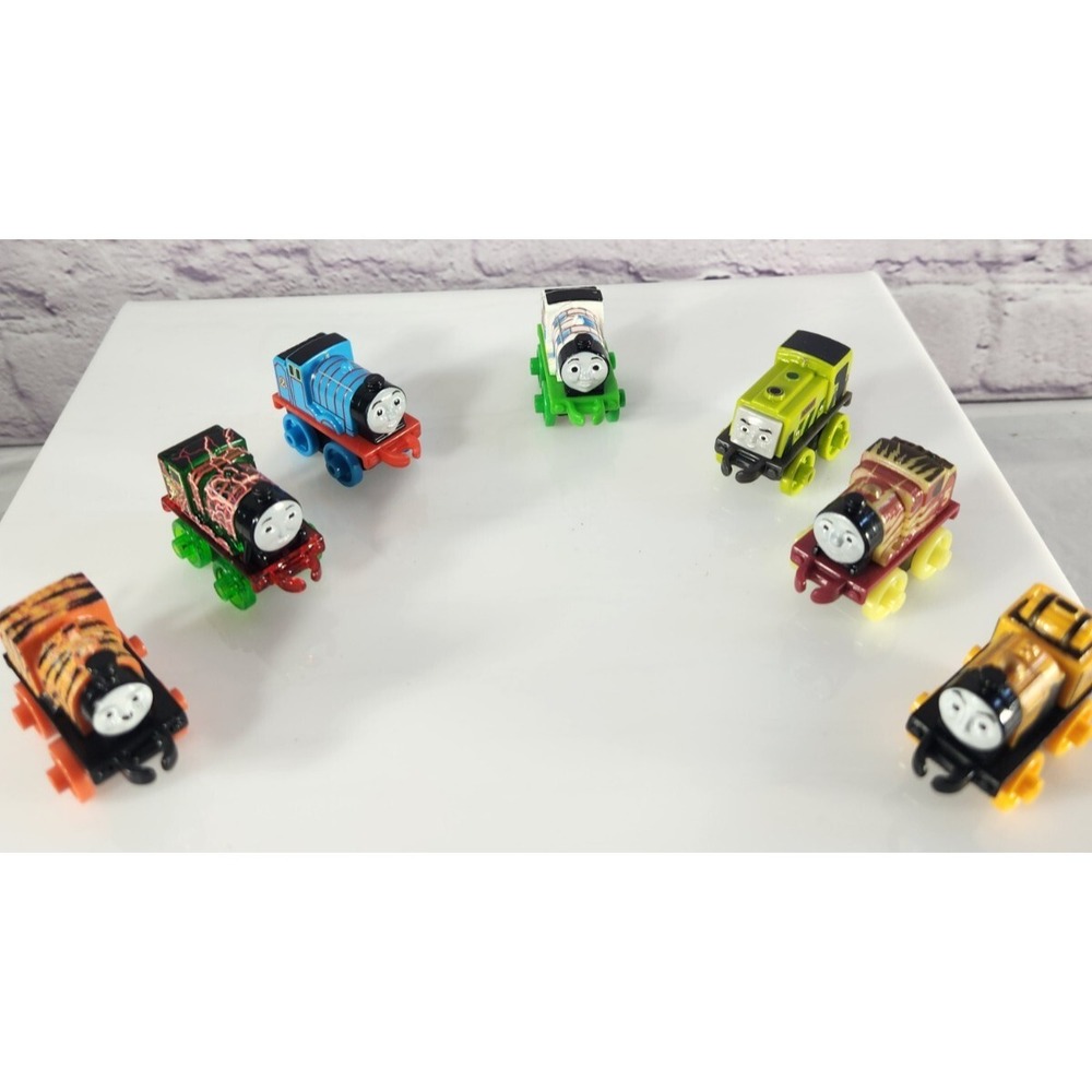2014 Limited Edition Thomas The Train & Friends Minis Micro Lot of 7 Mattel Toy